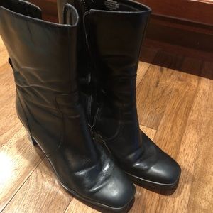 Nine West leather boots